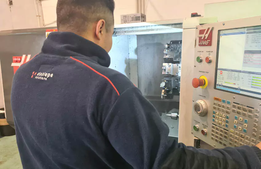 TALLER DE MECANIZADO TORNO CNC DOBLEPE SOLUTIONS